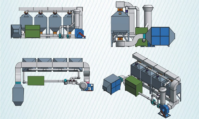 有機廢氣采用催化燃燒的原理圖